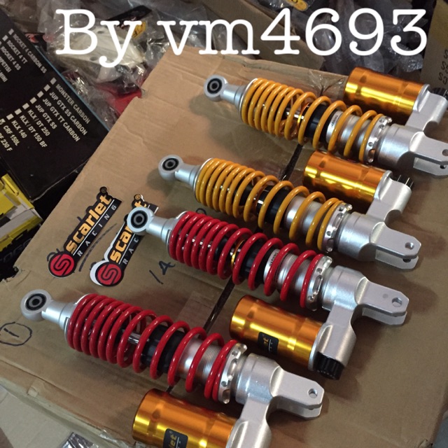 New shock yamaha aerox 155 shock aerox scarlet
