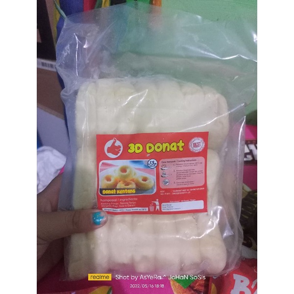 

donat kentang 3d murah