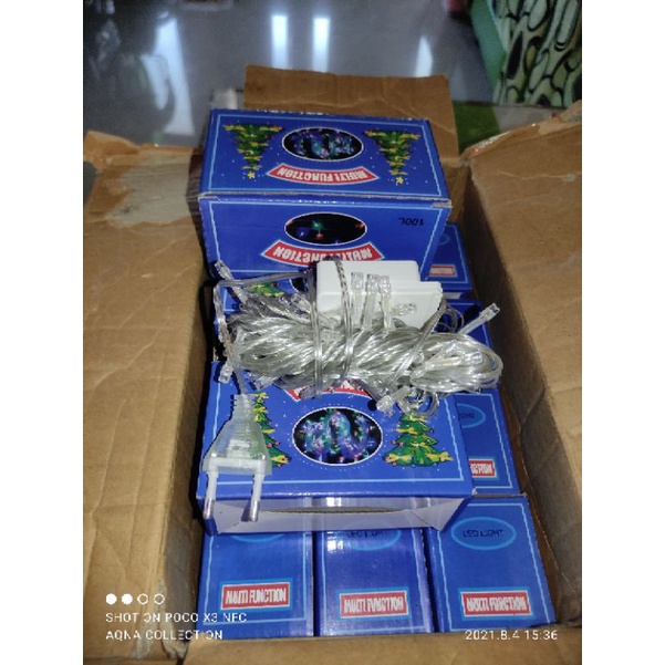 lampu tumbler rainbow kelap kelip