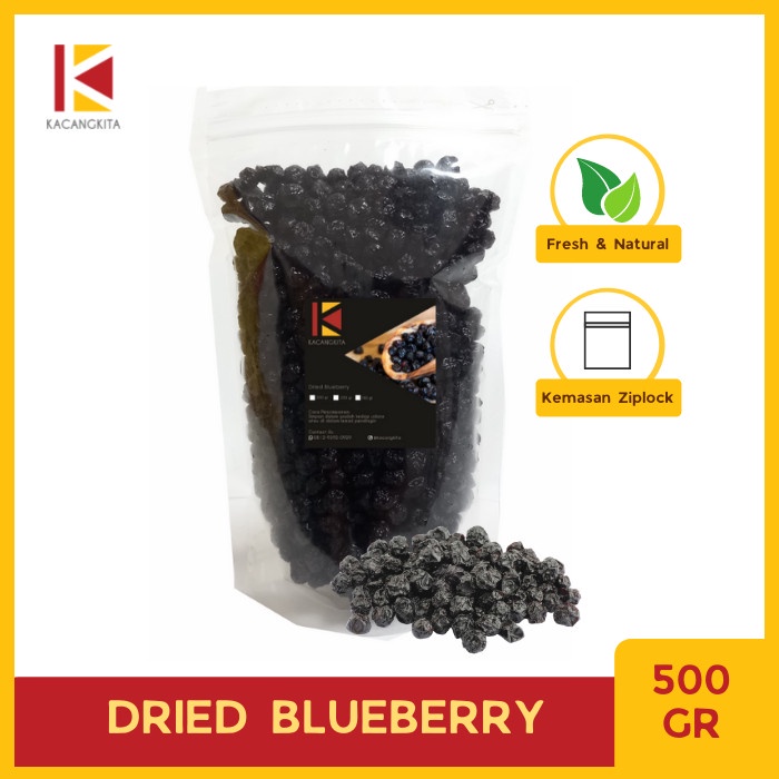 

Buah Kering - Dried Blueberry - Buah Blueberry Kering 500Gr