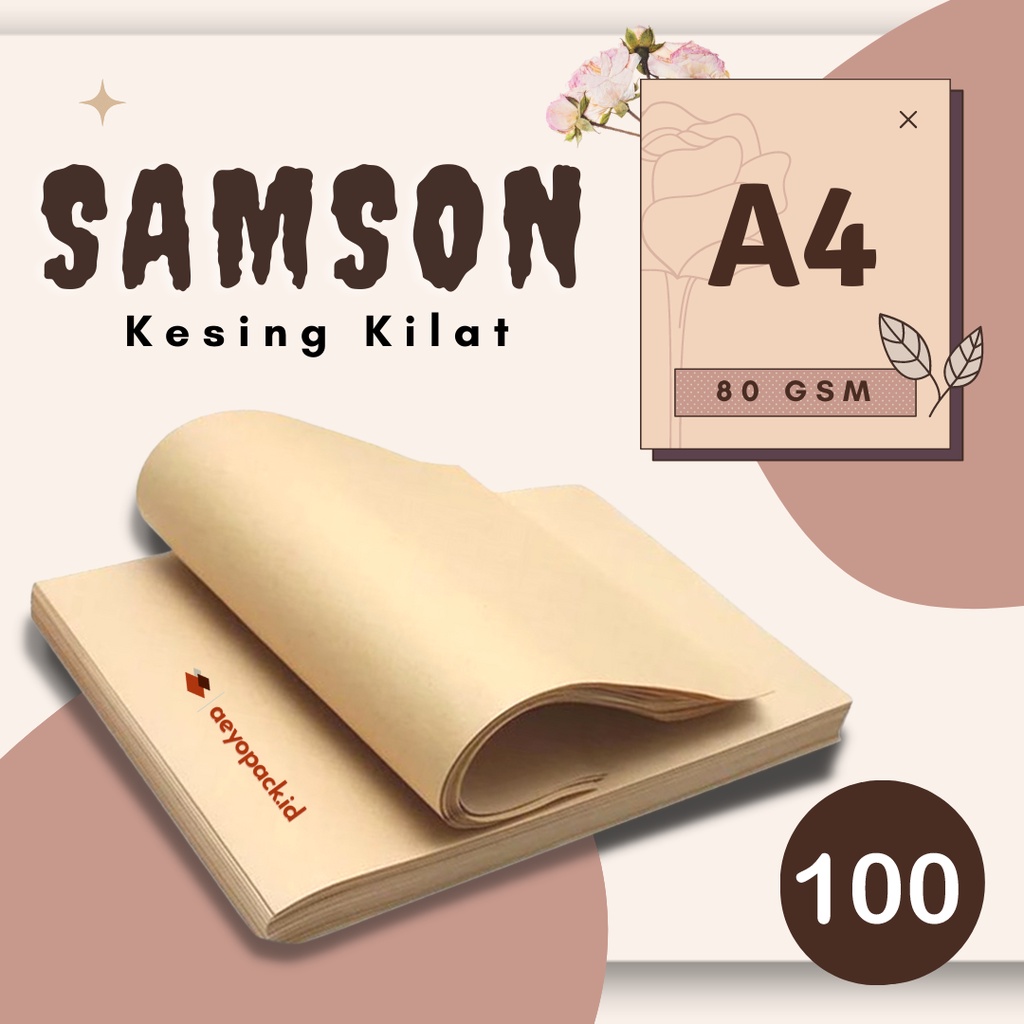 

Samson Kraft 80 gsm A4 isi 100 lembar