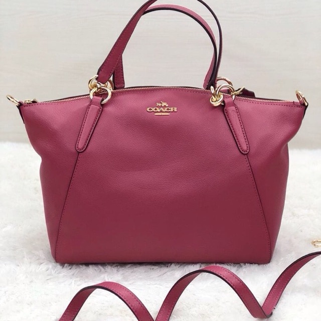 TAS COACH SMALL KELSEY ROUGE AUTHENTIC 100%