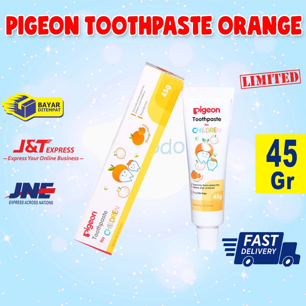 Pigeon Toothpaste 45gr Orange - Pasta Gigi