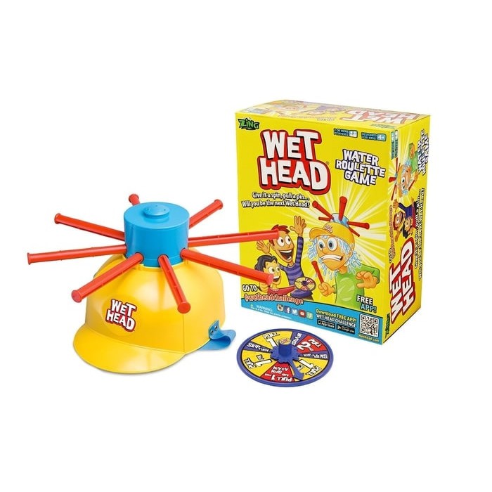 Mainan Keluarga - Family Game - Wet Head Running Man Games Water Roulette Challenge
