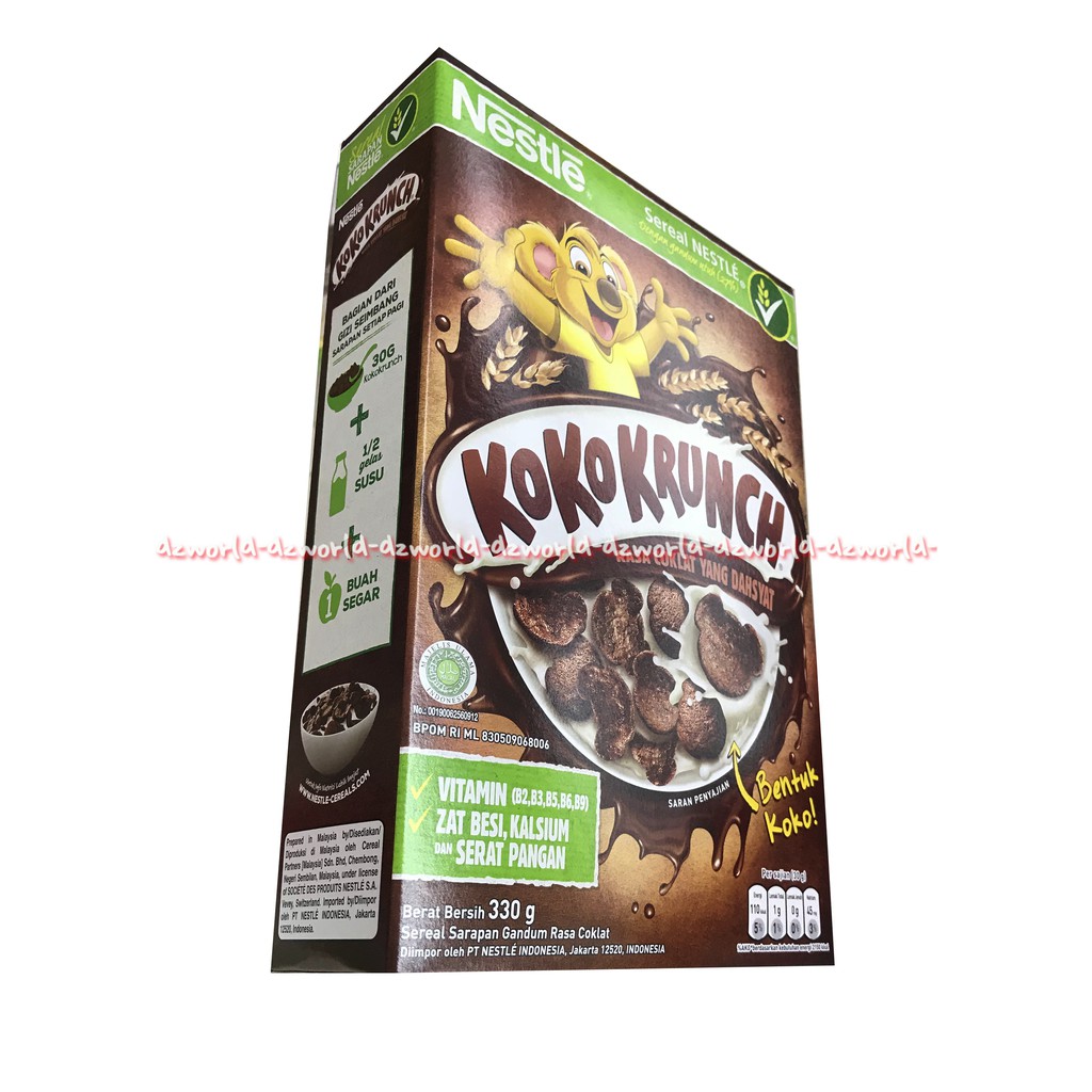 KokoKrunch Nestle Koko Crunch Koko Krunch Seral Coklat Bentuk Koko 330gr