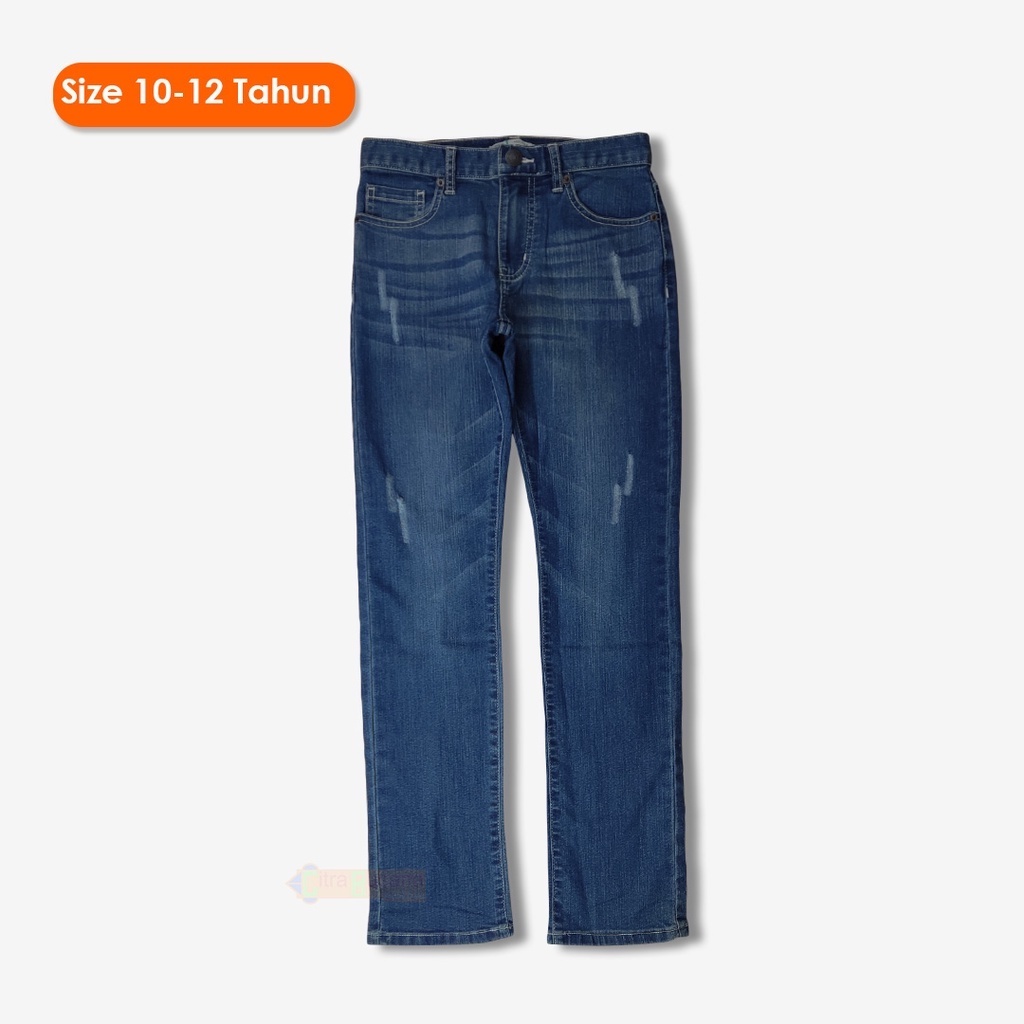 celana levis jeans cewek celana jeans perempuan 8-14 tahun denim