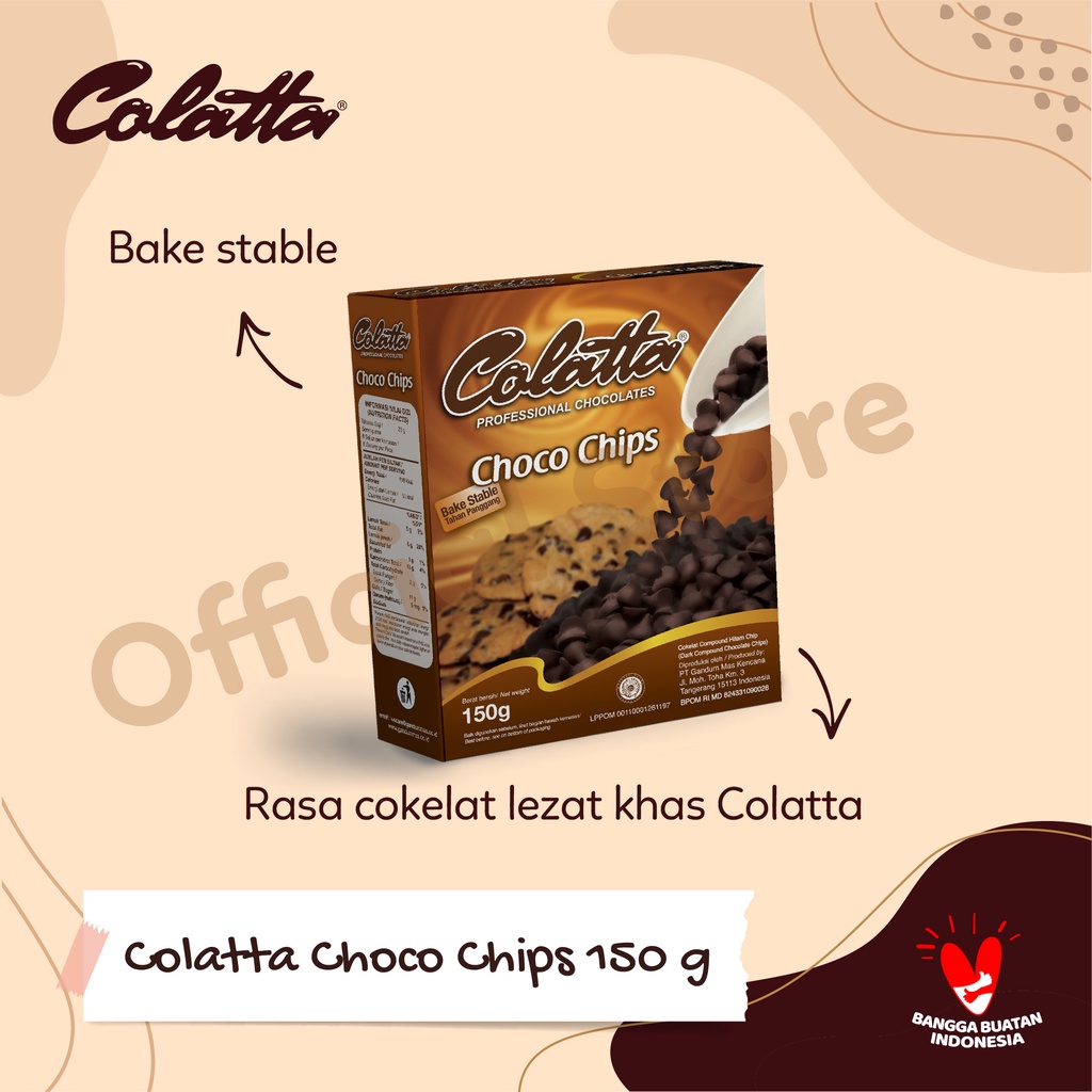 COLATTA CHOCO CHIPS 150gr