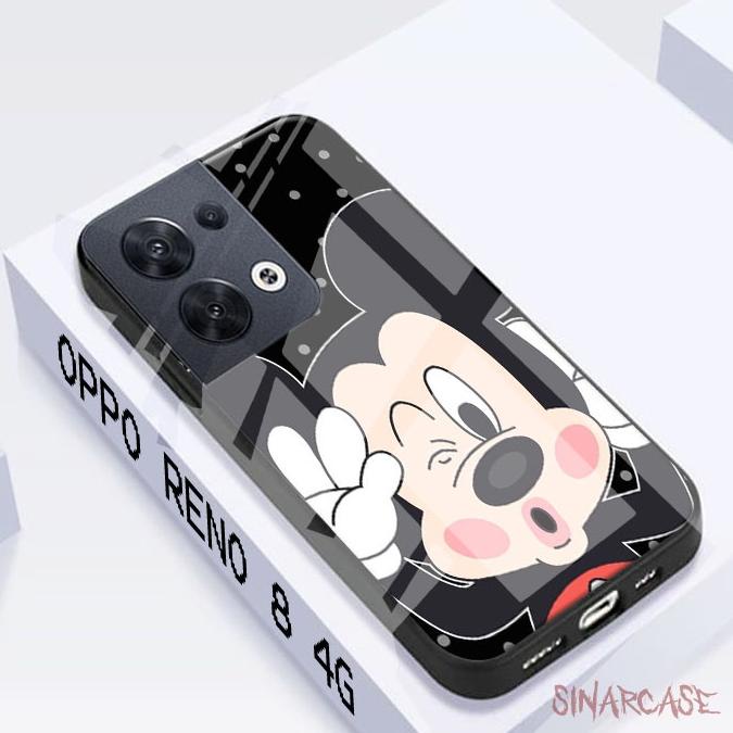 CBB.92 ‣ (Q03) Softcase Oppo Reno 8 4G 5G 8 PRO+  - Softcase kaca Oppo Reno 8 4G 5G 8 PRO+ - Case Op