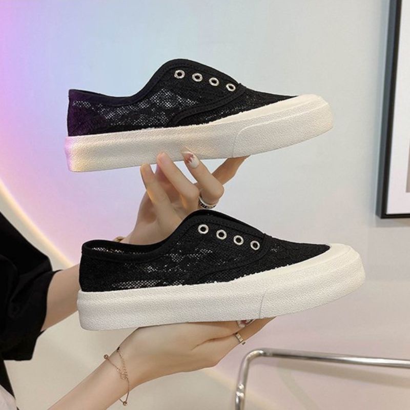 8097 Sepatu Wanita Import Fashion Slip On Best Seller