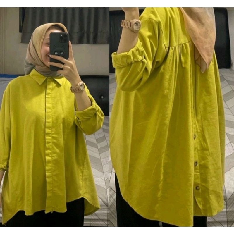 KEMEJA MEGAN / KEMEJA RAYON / VIENA BLOUSE / BLOUSE WANITA /  ATASAN WANITA