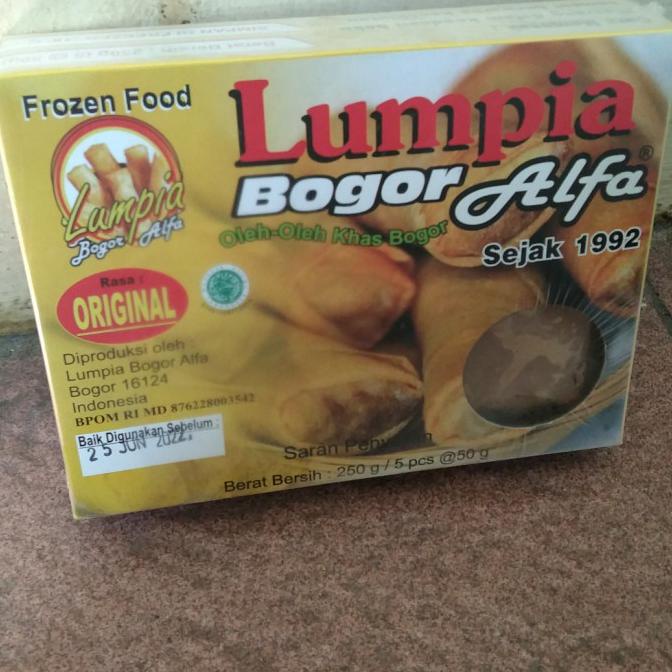 

lumpia Bogor alfa isi 5 TERLARIS TERPERCAYA ORIGINAL