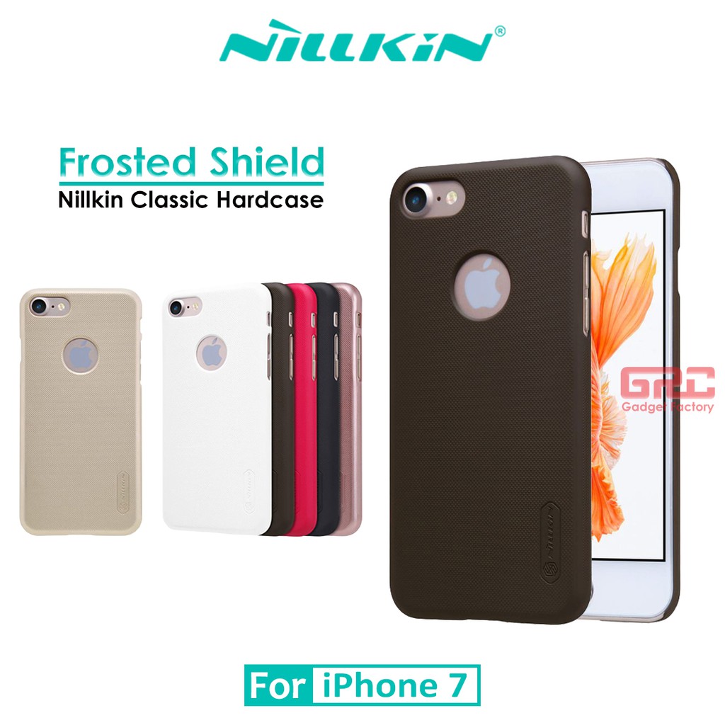 Hard Case Apple iPhone 7 8 Nillkin Frosted Shield Casing Original