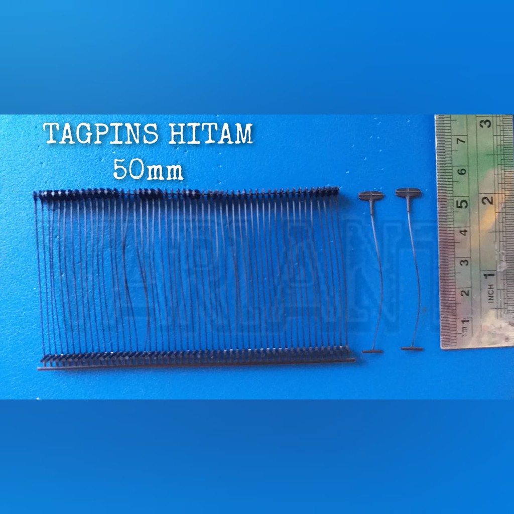 

TAG PIN TAG PINS TAGPIN TAGPINS HITAM 50mm ISI TEMBAKAN LABEL