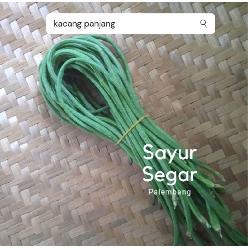 

Kacang Panjang Per 250 Gr Sayur Segar Palembang