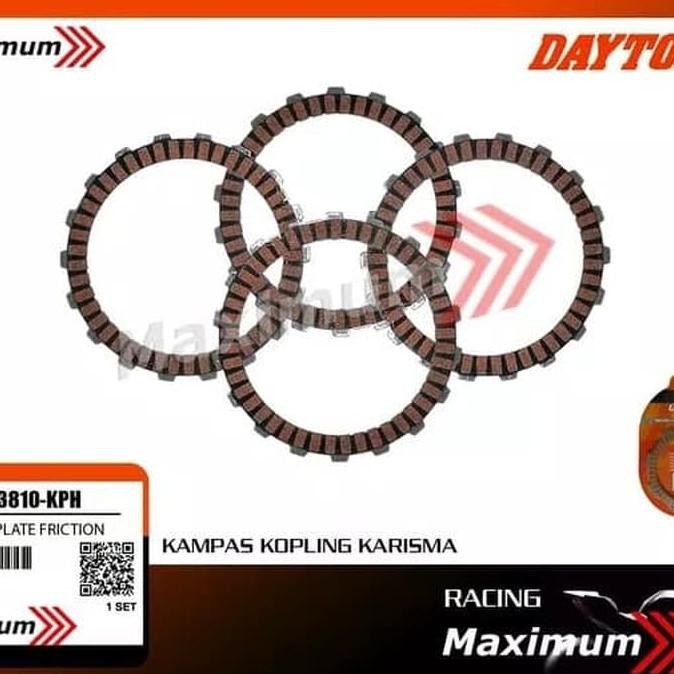 Monggo] Daytona Kampas Kopling Karisma ( Supra X125 / Kirana / Supra X125 07 )