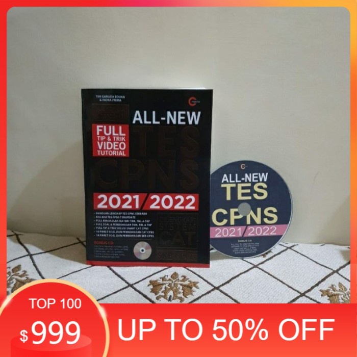 

ALL NEW Tes CPNS 2021-2022 + CD KPL413