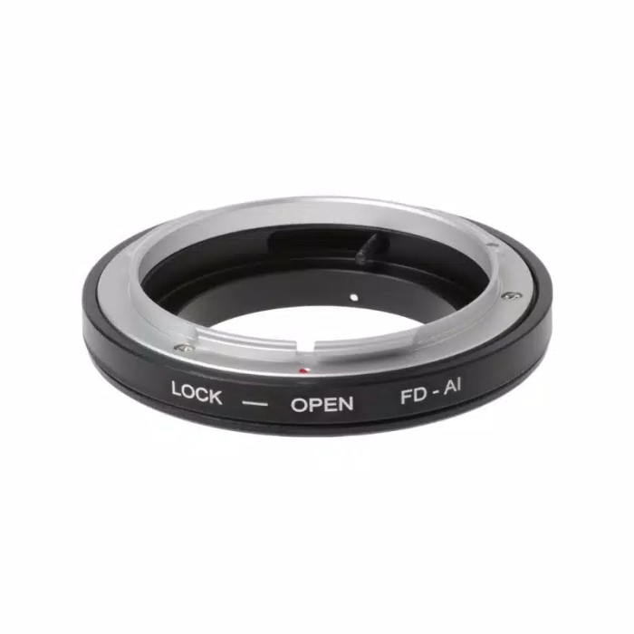 Macro Lens Adapter Lensa Canon FD To Nikon DSLR FD - Nikon FD - AI Elegan