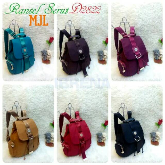 Tas rangsel wanita mjl serut original