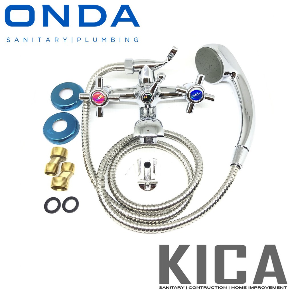 KRAN BATH UP / KRAN BATHUP AIR PANAS DINGIN SET / KRAN KAMAR MANDI PANAS DINGIN ONDA