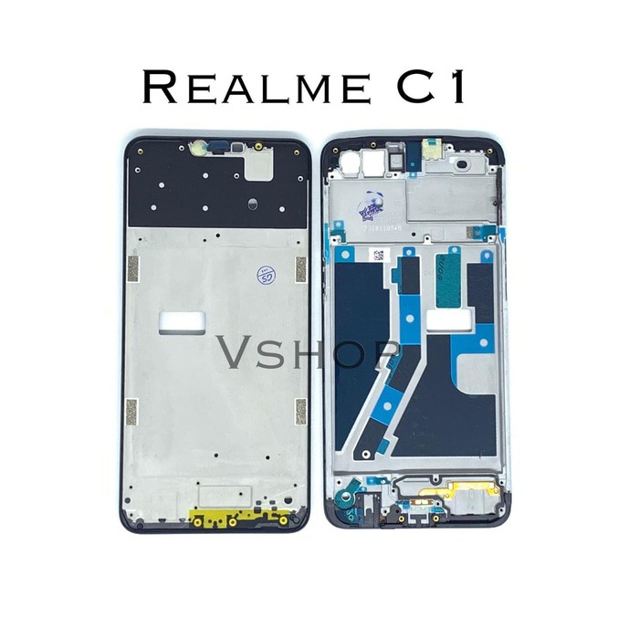 Tulang Tengah Bezel Frame LCD Tatakan Lcd Oppo Realme C1 - Realme 2 - A3S CPH1853