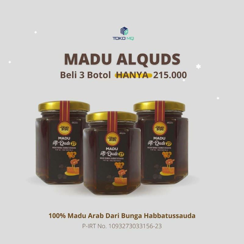 

Madu Herbal / Madu alqudus / Paket Madu