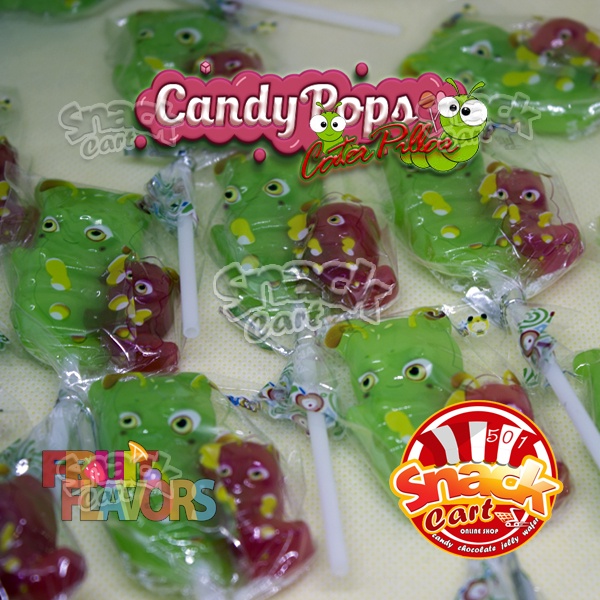 

Candy Pops Permen Lolipop Ulil Caterpillar