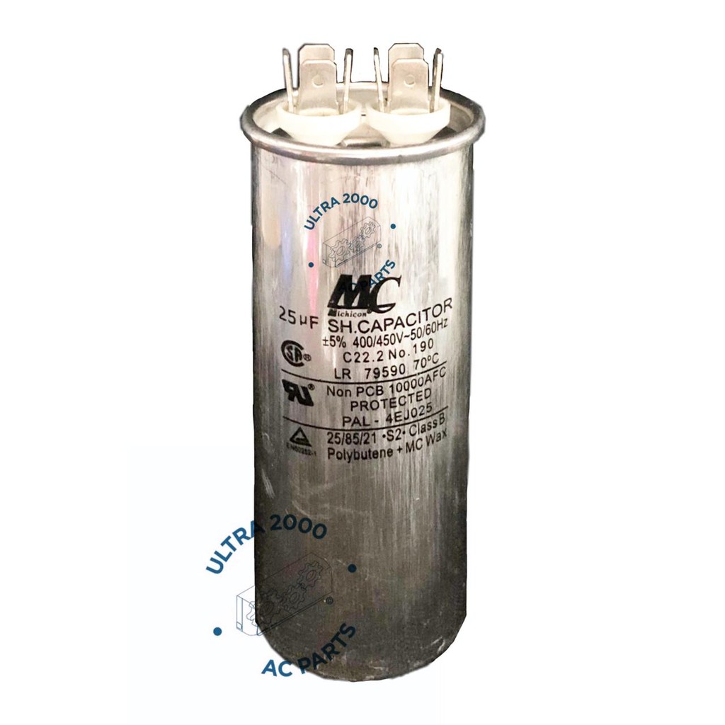 Capasitor MC 25 UF / KAPASITOR AC MC 25UF