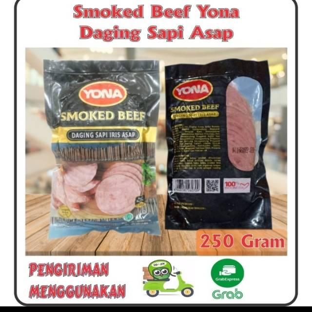 

Smoked beef Yona daging sapi asap 250 gram