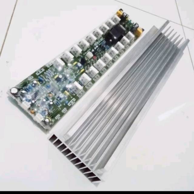 Kit Power Class AB 1200W TEF Elite EL-055  Plus Heat sink BU 2U