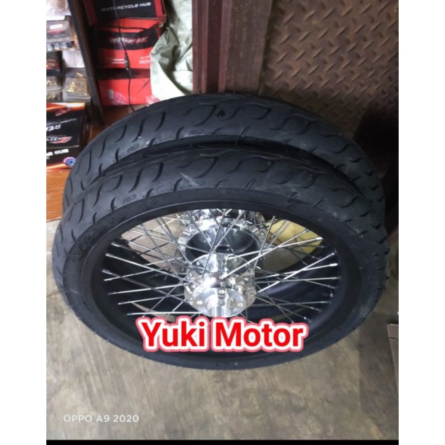 velg rx king ring 18x215x250 tromol crome plus ban