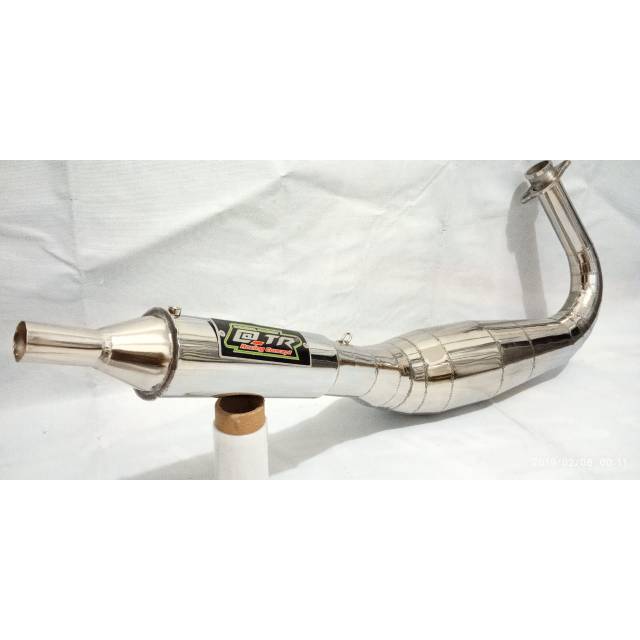 Knalpot RX-KING Kolong kompetisi croom @_TR RACING