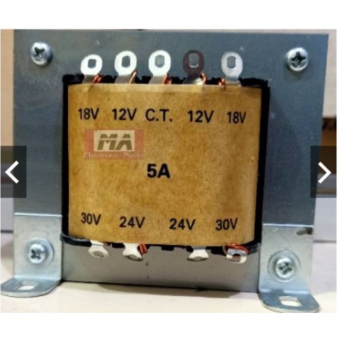 Trafo 5A CT 30V SANKEN