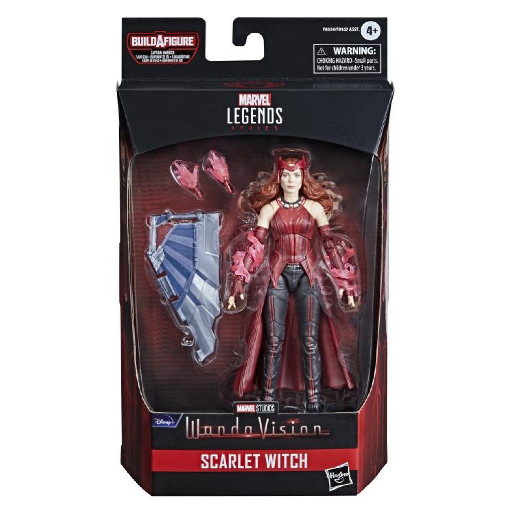 MARVEL Legends Series Disney+ Wave Wanda Vision Scarlet Witch Figure BAF Flight Gear