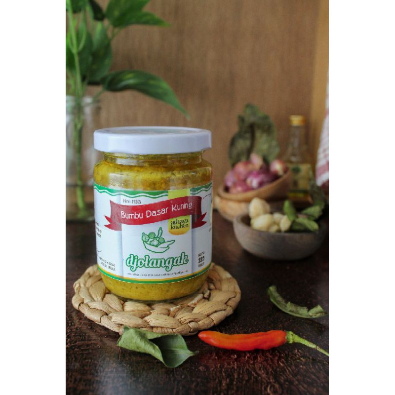 

djolangak bumbu masak instan bumbu dasar kuning halal tanpa MSG