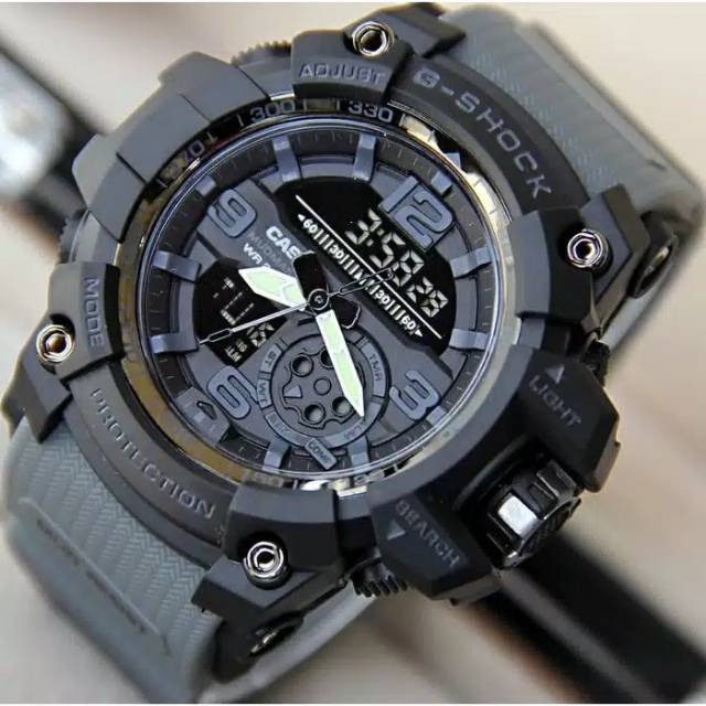 JAM TANGAN PRIA CASIO G-SHOCK DUAL TIME GG-1000 GK001 FREE BOX BATERAI