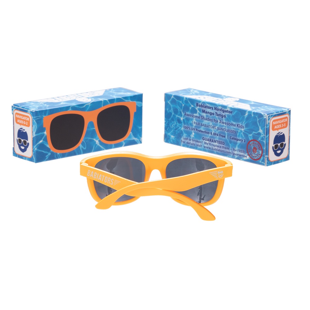 Babiators Navigators Mango Tango Junior Ages 0-2 Sunglasses Kacamata Bayi