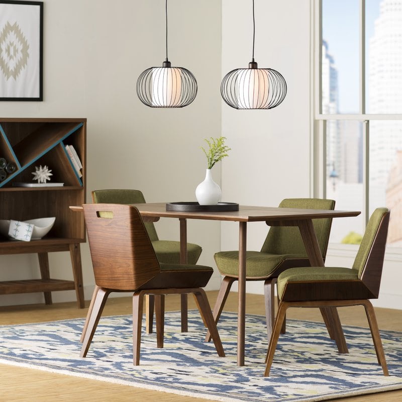 Satu Set Kursi Makan Modern