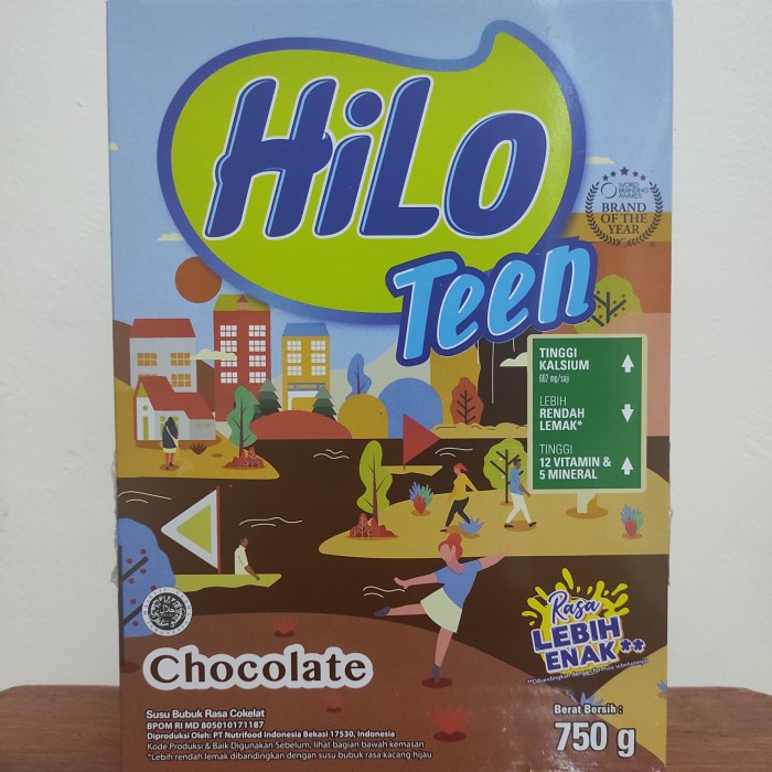 

101bfbb Hilo Teen Chocolate 750Gr Xa201As