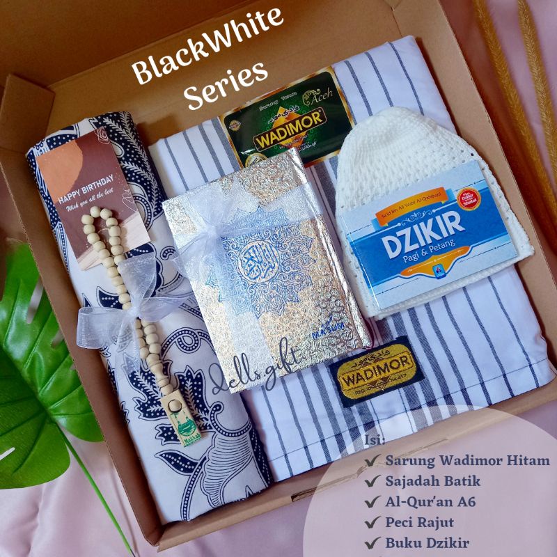 Hampers Gift Box Set Alat Sholat Cowok/Hampers Lebaran/Hampers Set Perlengkapan Sholat Cowok Komplit