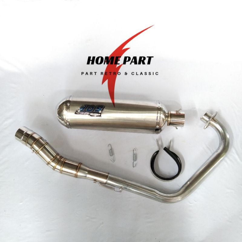 KNALPOT KAPSUL DOS PNP CB GL MP TIGER KNALPOT RACING KAPSUL DOS