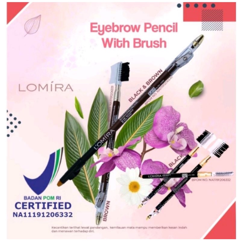 LOMiRA EYEBROW [ PENSIL ALIS ] BPOM