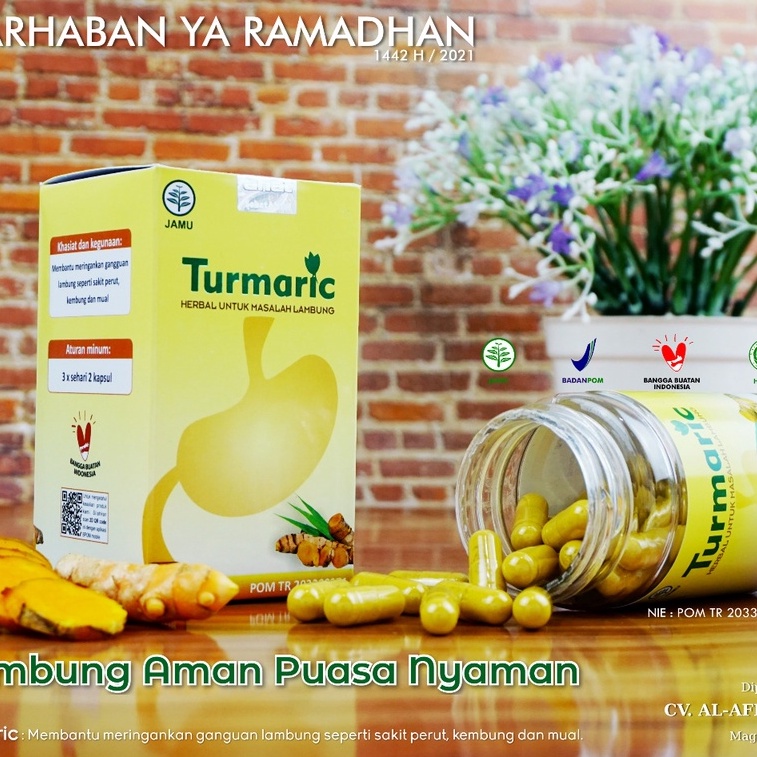 TURMARIC Obat Asam Lambung Maag Akut Maag Kronis Radang Infeksi Lambung Infeksi Usus