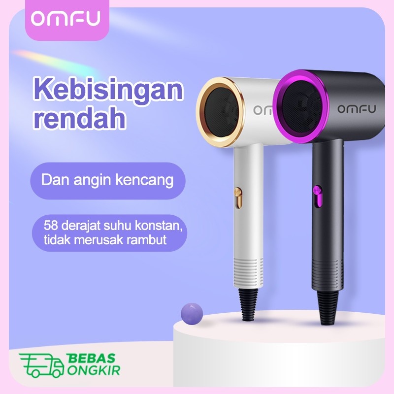 OMFU 01 Pengering rambut Multi-level yang dapat disesuaikan Hair dryer