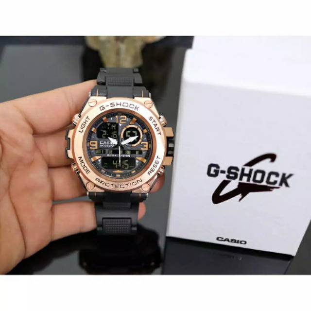 JAM TANGAN PRIA  G-SHOCK MIKA DUAL TIME GW-1000 MIKA JM37