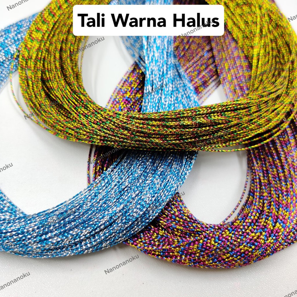 Tali Warna Halus Per Ikat Craft Kerajinan