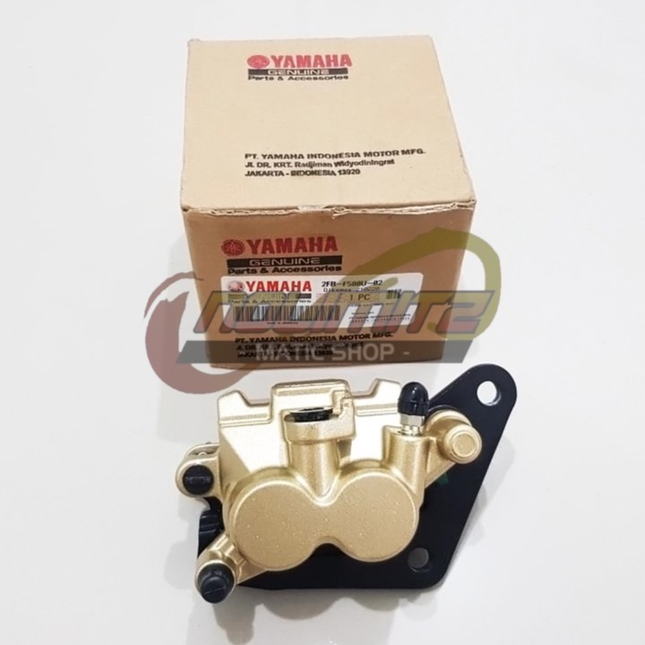 Kaliper Rem Depan ORI Yamaha 2 Piston Gold NMAX Aerox 155