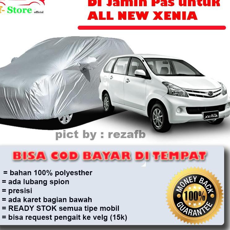 XENIA Body  mobil xenia / Sarung Mobil Xenia LAMA OLD Polyesther  putih .