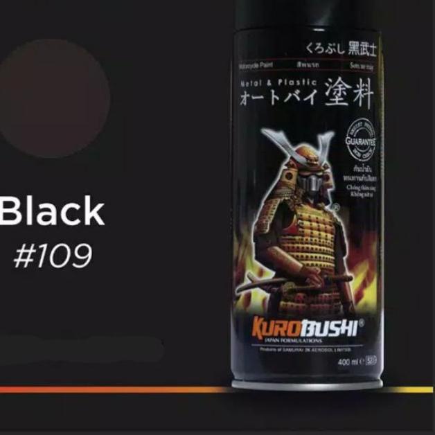 ۞ PILOX SAMURAI PAINT BLACK/HITAM 109 ♫