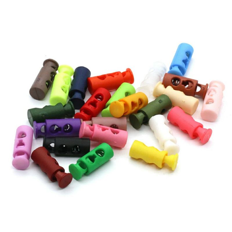 (10 pcs) Stopper Botol Kecil/ Stoper Masker/ Stopper Jaket Hoodie  Warna Doff