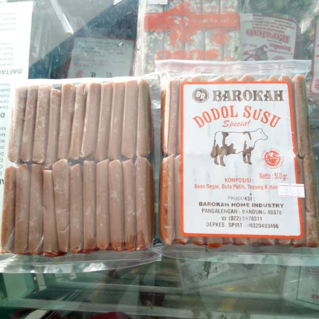 

Dodol susu barokah 500gr pangalengan